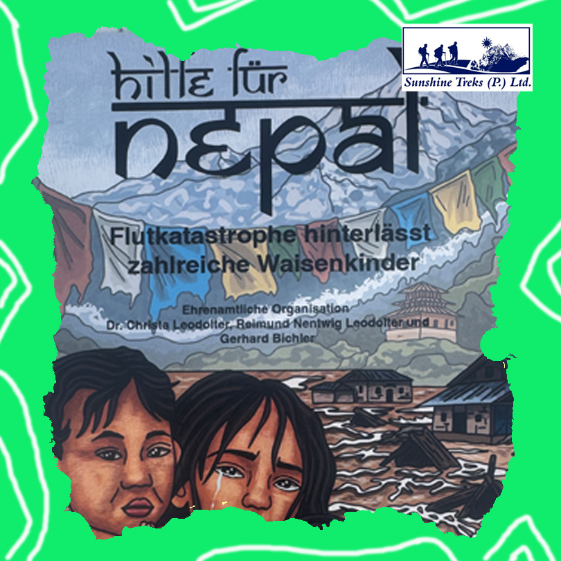 Flut in Nepal
