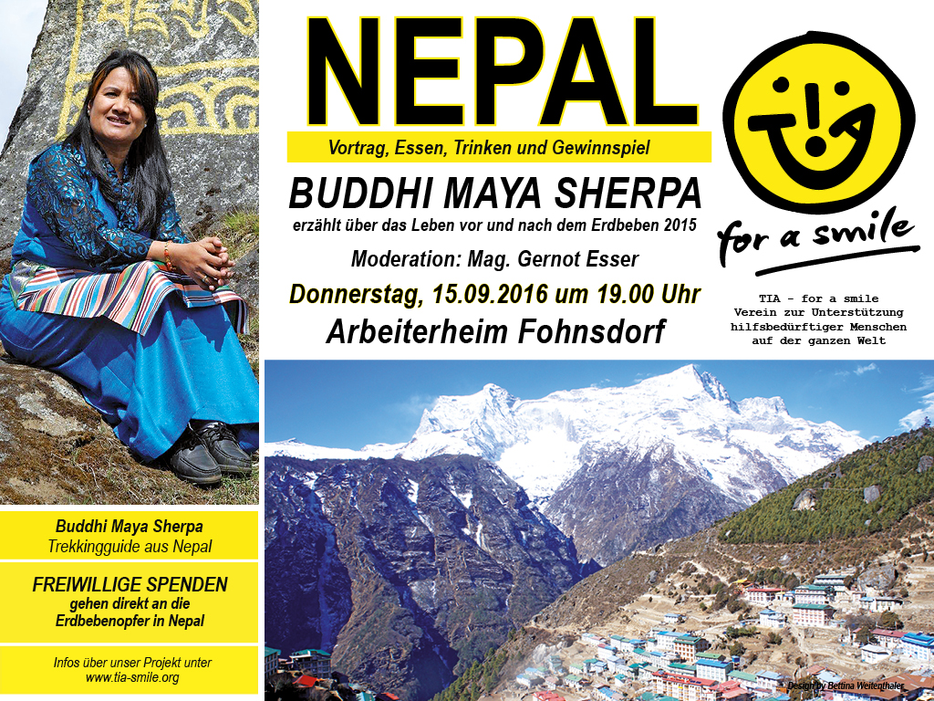 Nepal Hilfe für Erdbeben