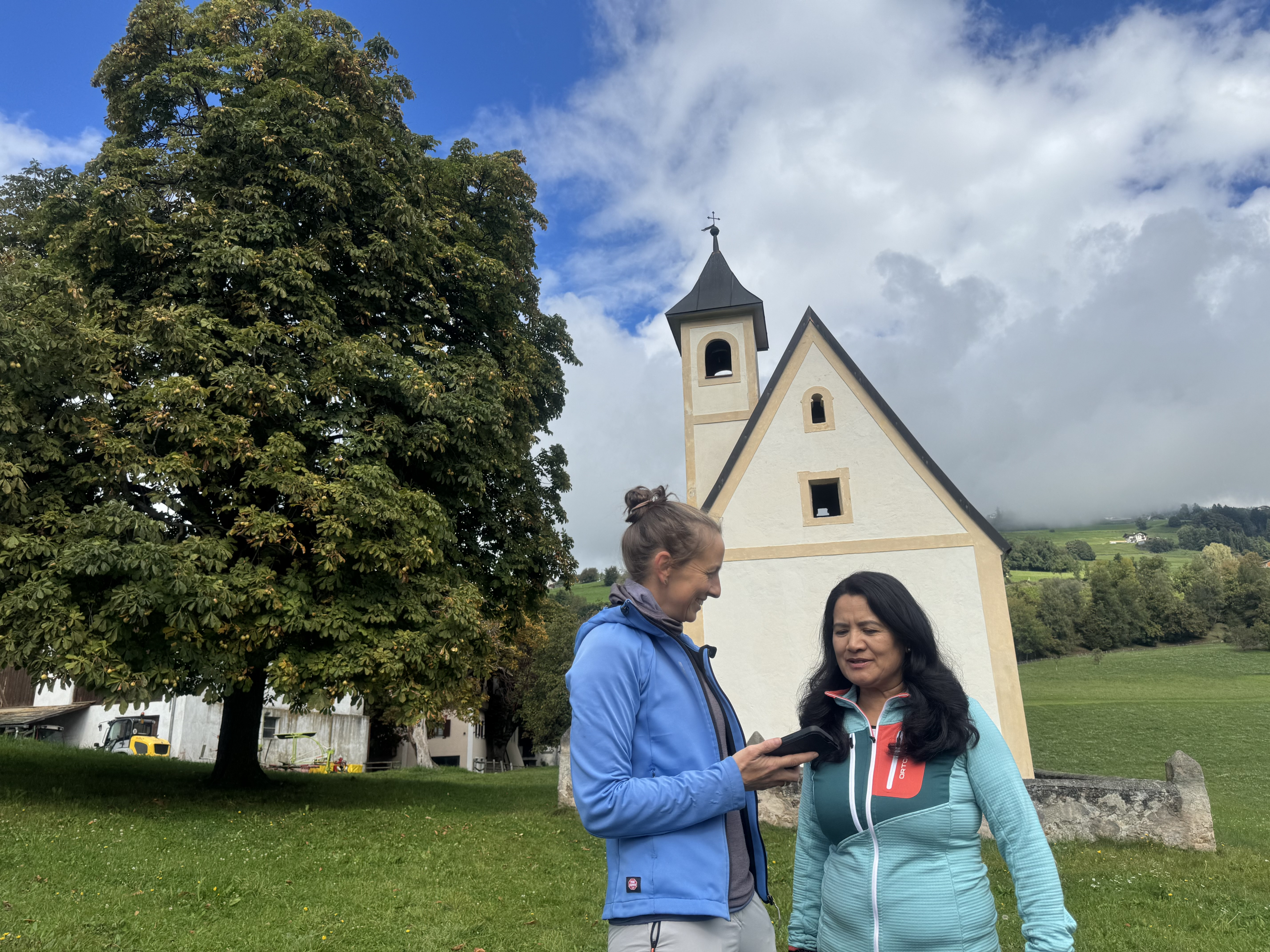Gemainsam mit Peter, Stephan, Renate und Gislar 